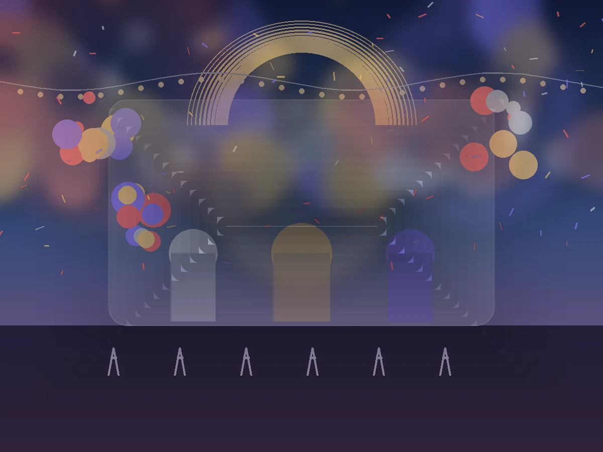 Ambientación tipo baby shower con styling suave